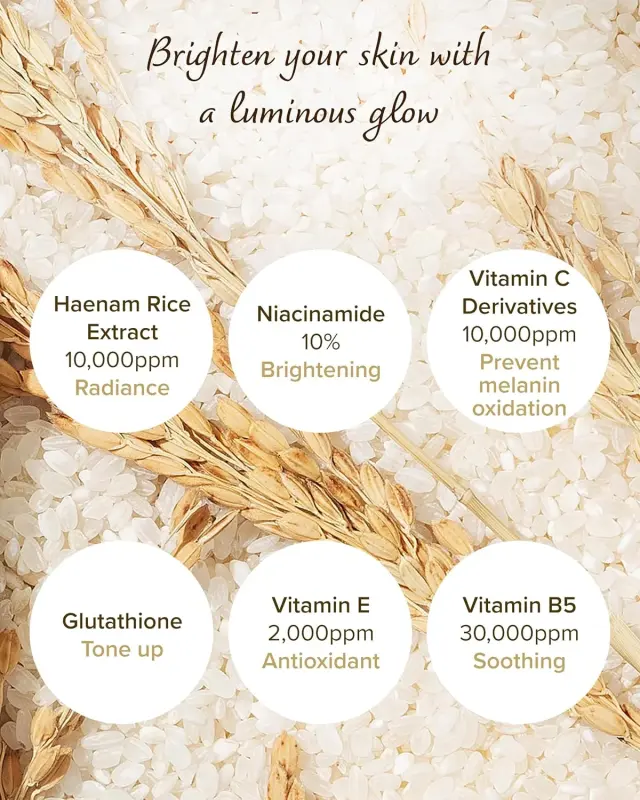 Mary & May - Brightening Facial Serum Rice niacin 10% Triple Vitamin Serum Βιταμινούχος ορός για ομοιόμορφο δέρμα 80ml 2