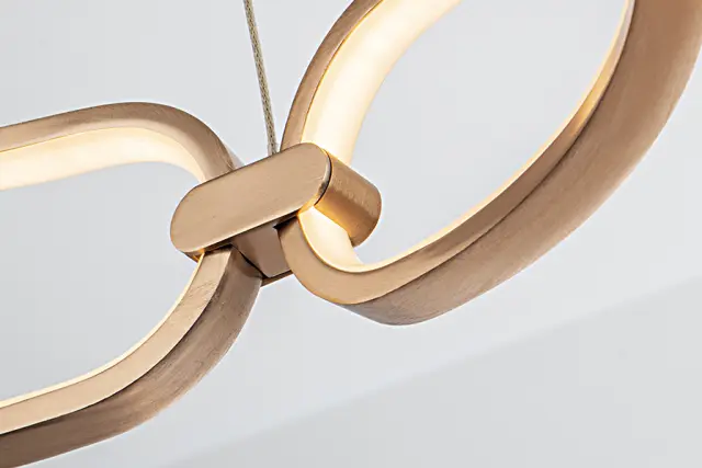 Colette 786966 Φωτιστικό Οροφής LED Ø80 Ροζ Χρυσό 65W DIM 3