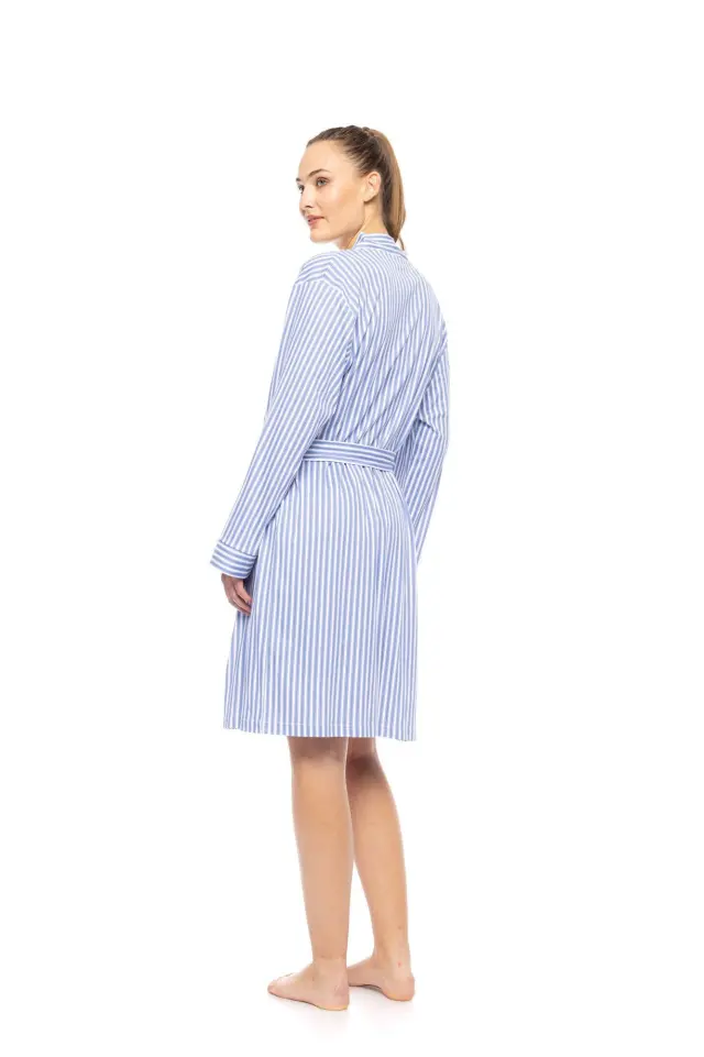W1740 - Type - NIGHTGOWN 2PCS SET CALMING STRIPES 3