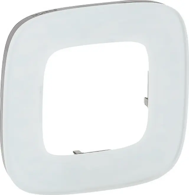 Plate Valena Allure White, IP20, IK04, 90 mm, 10 mm, 1-Gang