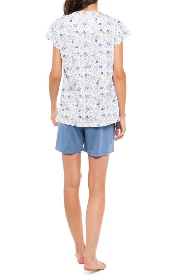 S1155 - Type - PYJAMA V BLUE FLOWER 2