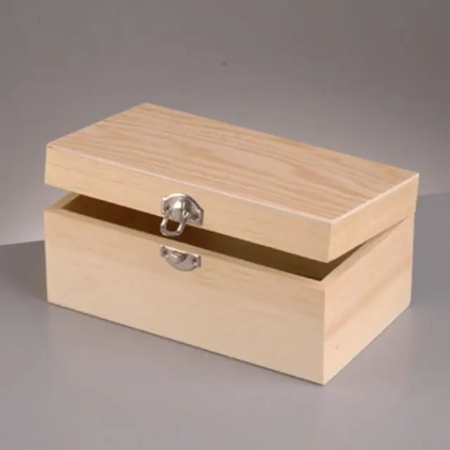 Ξύλινο Κουτί Ορθογώνιο 19x11xh9cm