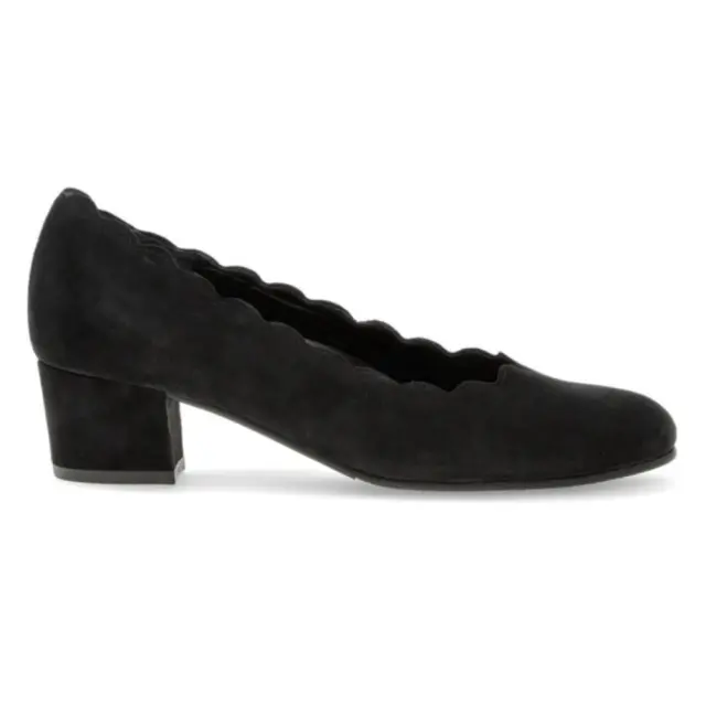 Gabor Γόβες Γυναικείο δέρμα Nubuck Μαύρο GAB/52221 001-BLACK - 37