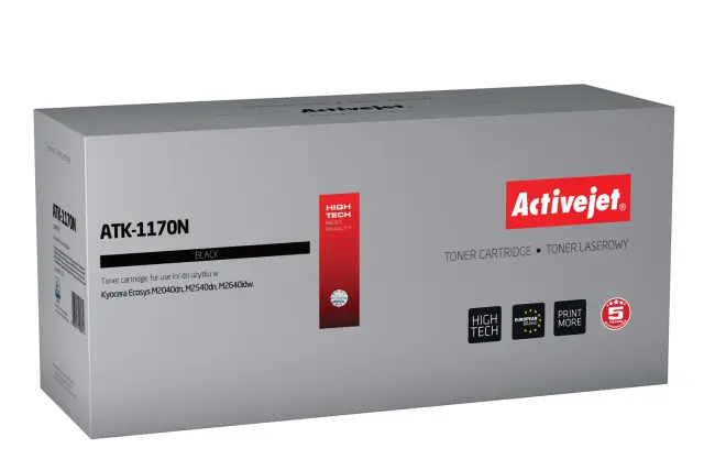 Activejet ATK-1170N Toner (replacement for Kyocera TK-1170 Supreme 7200 pages black)