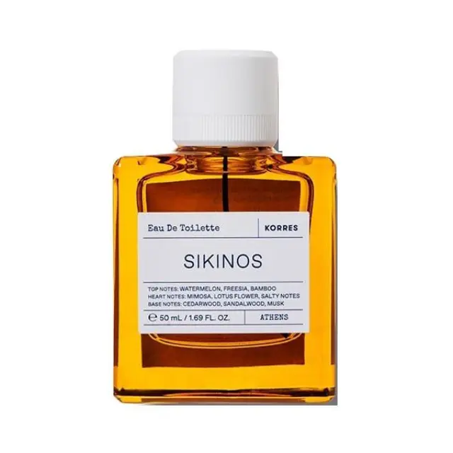 Korres Sikinos Eau de Toilette Γυναικείο Άρωμα με Νότες από Καρπούζι και Φρέζια, 50ml