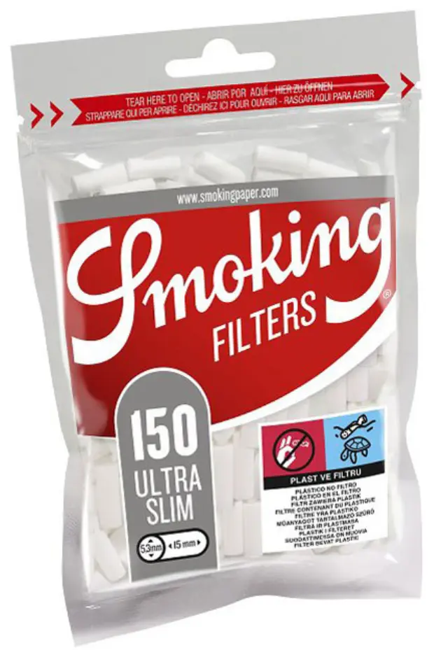 Smoking Φιλτράκια Extra Slim 5.3mm 150φ.