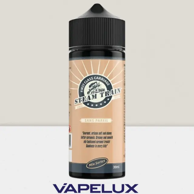 Steam Train Exclusive Flavor Shots Sans Pareil 24ml to 120ml 2
