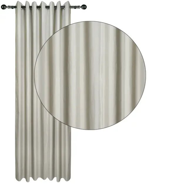 Κουρτίνα Blackout Με Κρίκους 140x270 Das Home 2255 Γκρι 100% Πολυέστερ 2
