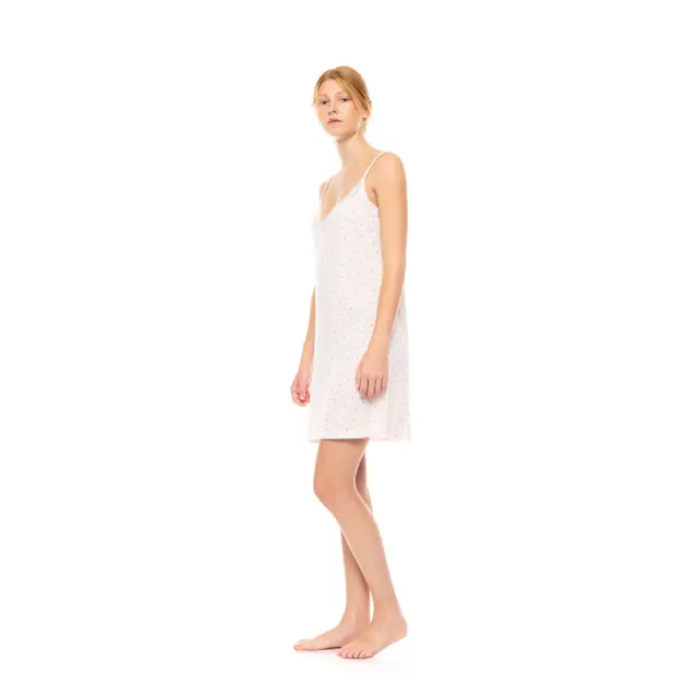 Νυχτικό Γυναικείο S1450 Pink Daisy Τύπος Pink Label 3