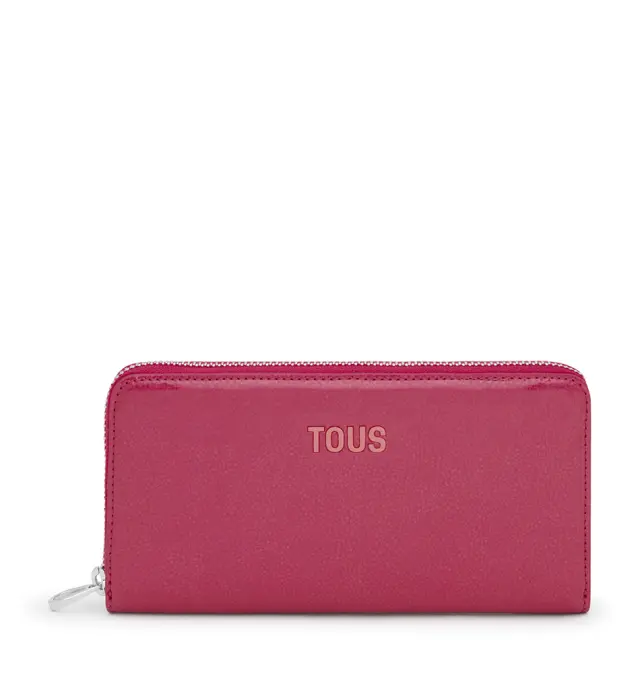 Πορτοφόλι TOUS Billetera New Drop 2002103625 Φουξ