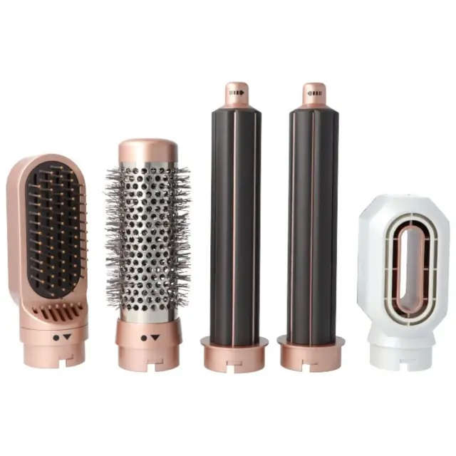 Eurostil Penta Σεσουάρ & Συσκευή Styling Μαλλιών 5 σε 1 με Ψηφιακό Μοτέρ 1100-1300W 24.5xØ 4.9cm 2