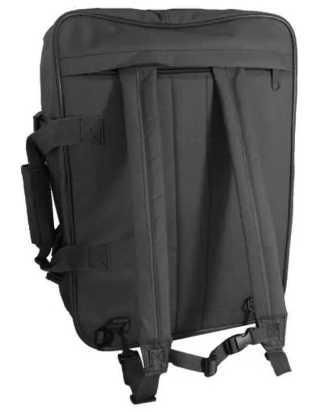 Mil-Tec Cargo Musette Bag Black 35lt-Τσάντα Ώμου-Πλάτης 35 Λίτρων Μαύρος - 01-Black-Μαύρο 2