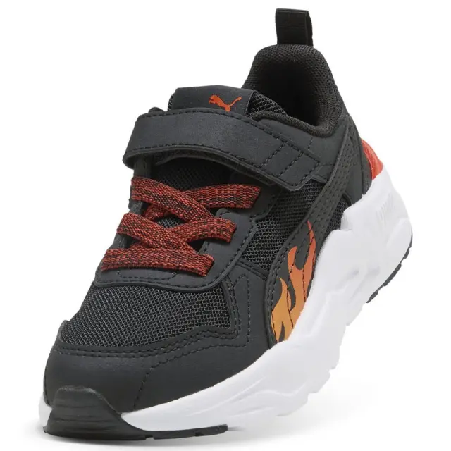 Puma Kids Trinity 2 Lite Sparks AC+ (PS) Μαύρο - Πορτοκαλί 407737-01 (Puma) 3