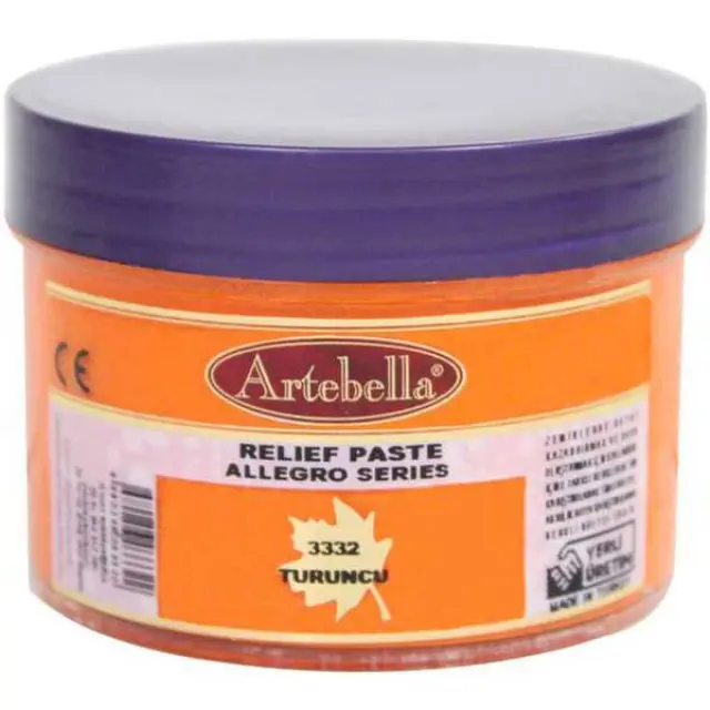 Artebella Allegro Πάστα Relief - 3332 Orange - 160ml