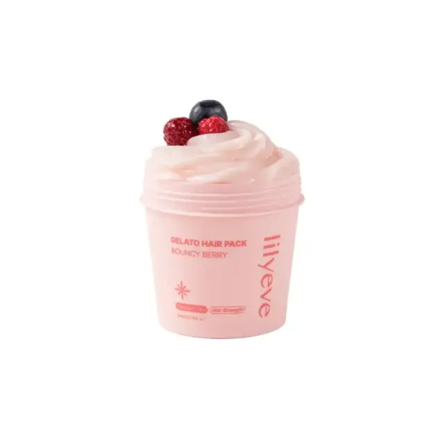 Lilyeve Repair Gelato Hair Pack Bouncy Berry Μάσκα Εντατικής Περιποίησης Προσώπου, 200ml