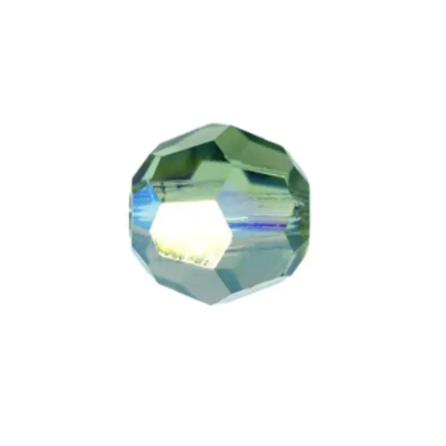 Swarovski 5000 Faceted Round Erinite AB 6mm - 10τεμ