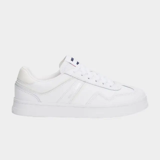 Tommy Hilfiger - Γυναικεία Δερμάτινα Sneakers The Greenwich EN0EN02794-YBS Λευκό - 41