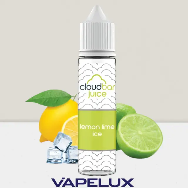 CloudBar Juice Flavor Shots Lemon Lime Ice 12ml to 60ml