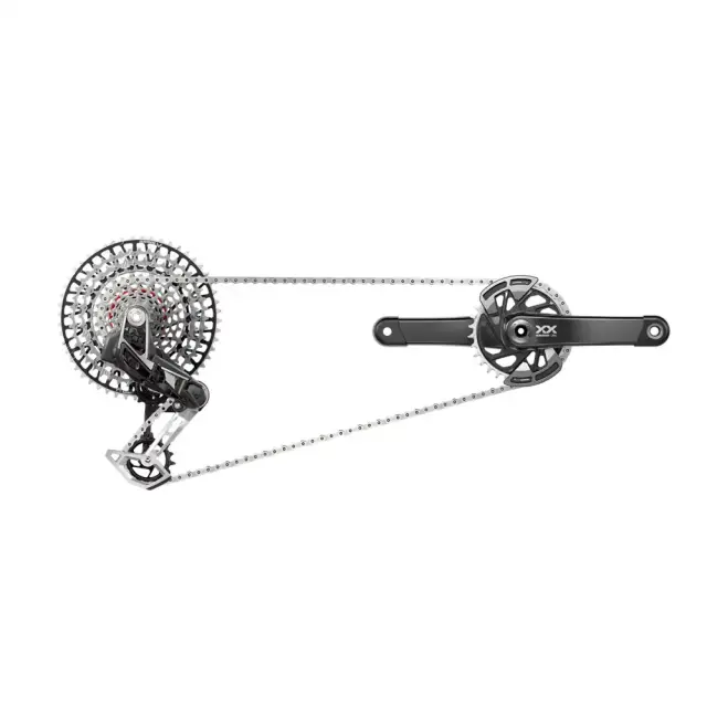 GROUPSET SRAM XX T-TYPE EAGLE TRANSMISSION AXS (Q174 CL55 DUB MTB WIDE 175 32T)