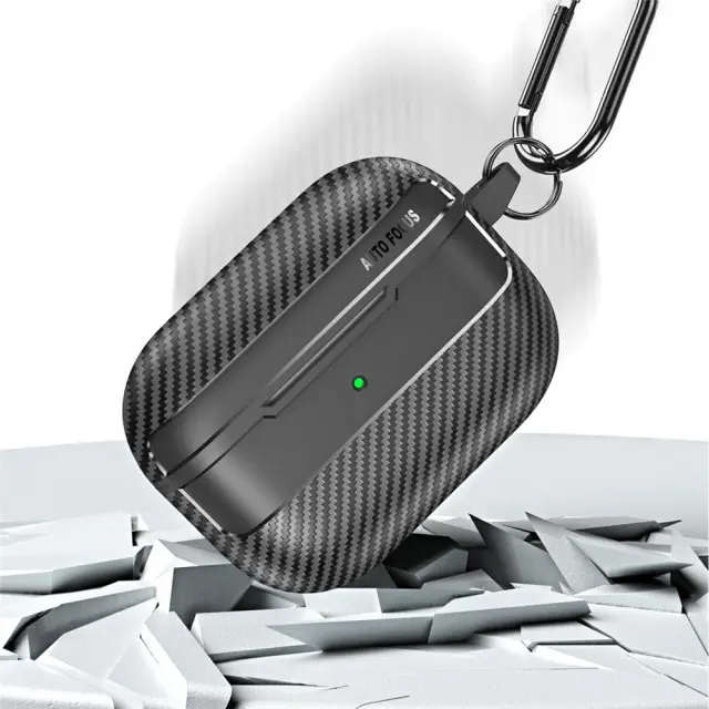 Carbon Θήκη Σιλικόνης για Airpods Pro 3-Black OEM 3
