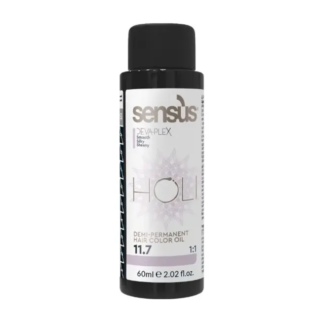 Holi-11.7 Ημι-Μόνιμη Βαφή - Violet Ultra Platinum - Υπερ-Πλατινέ Βιολέ 60ml - Sensus