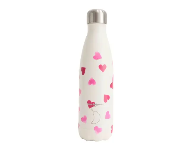 Μπουκάλι Θερμός Original Emma Bridgewater Chilly's με χωρητικότητα 500ml και διατήρηση θερμοκρασίας 12h ζεστό / 24h κρύο - Hearts