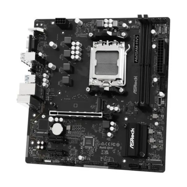 ASRock Motherbaord A620AM-HVS AM5 mATX HDMI DDR5 (90-MXBSR0-A0UAYZ) 3