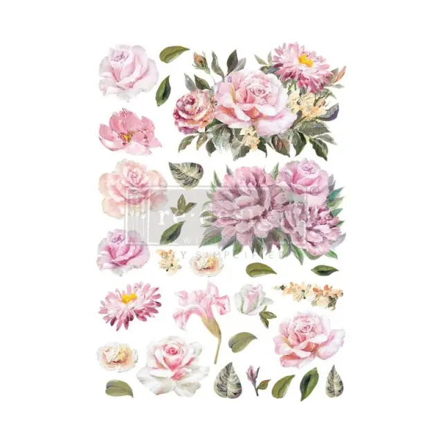 Χαρτί Decor Transfer Prima Re-Design, Rose Quartz, 61x89cm
