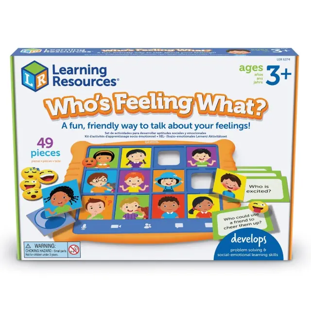 Learning Resources Εκπαιδευτικό Παιχνίδι Ποιος Αισθάνεται Τι για 3+ ετών LER 6374 2