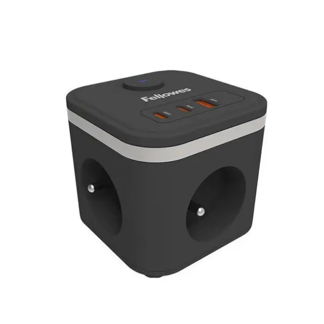 Fellowes Power Cube Black (100137169) 2