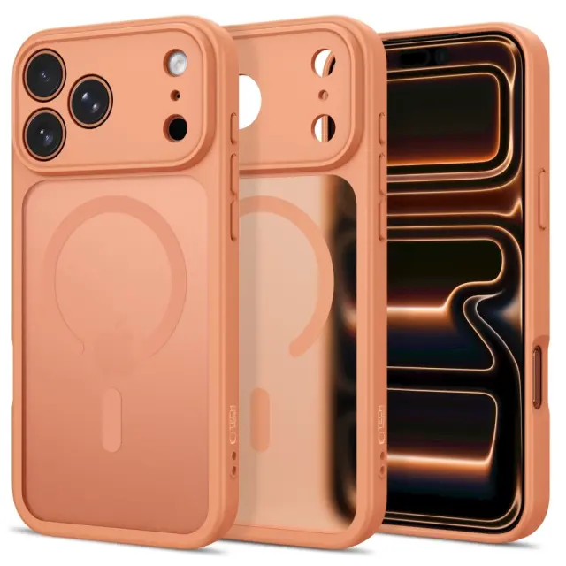 Tech-Protect® Basicmag MagSafe Θήκη για iPhone 17 Pro/18 Pro- Cosmic Orange