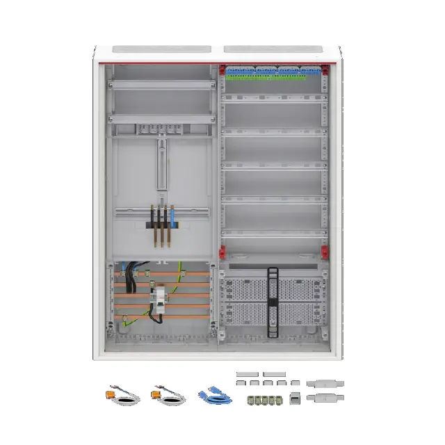Πλήρης Πίνακας Καταμετρητή ABB Striebel DA27CB 2CPX054284R9999, IP44, Επιφανειακής & Εν μέρει Εντοιχισμένης Εγκατάστασης 2