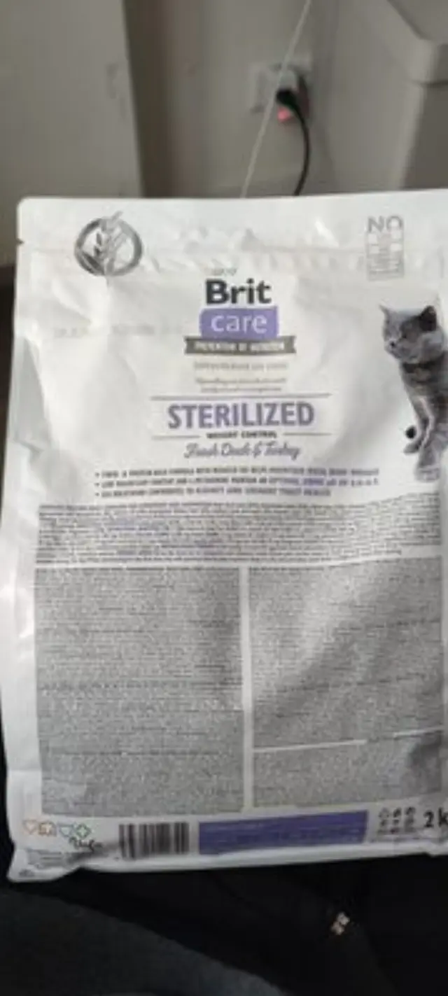 Brit Care GF Sterilised Weight Control Με Γαλοπούλα & Πάπια 2kg 2