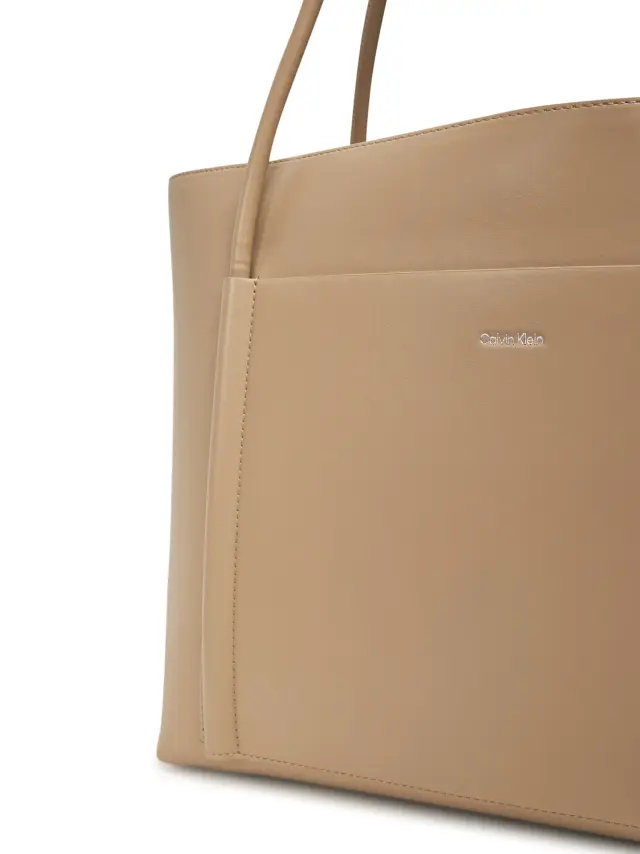 Calvin Klein Γυναικεία Τσάντα Linn Large Shopper Μπεζ 2