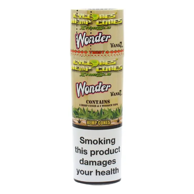Πουρόφυλλα Cyclones Hemp Xtra Slo WONDER ΒΑΤΟΜΟΥΡΟ με Ξύλινη Τζιβάνα 2