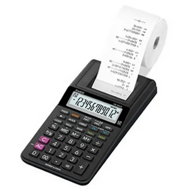 Αριθμομηχανή με Χαρτοταινία Casio HR-8RCE 12 ψηφίων