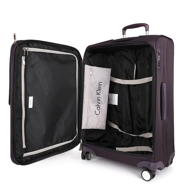 Bαλίτσα Μεσαία υφασμάτινη CALVIN KLEIN Gala LT418GA4 Μωβ 2