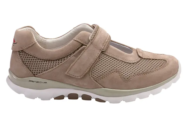Gabor Sneakers Γυναικείο δέρμα Nubuck/ύφασμα Μπεζ GAB/46961 33-VISONE 3
