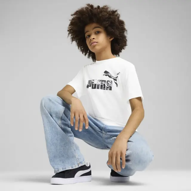 Puma Essentials Camo ΠΑΙΔΙΚΗ ΜΠΛΟΥΖΑ (685138-02) - Λευκό 2