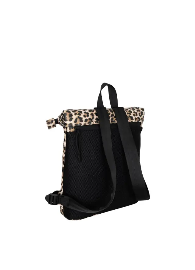 New Rebels - New Rebels Mart Los Angeles Leopard Rolltop Backpack 3