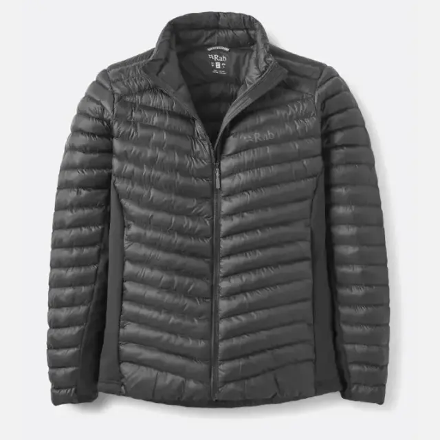 Rab Cirrus Flex Jacket Αντρικό Συνθετικό Puffer Μπουφάν Slim Fit Black - X Large