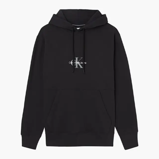 Calvin Klein - Ανδρικό Φούτερ Hoodie Regular Fit J30J320836-BEH Μαύρο - XL
