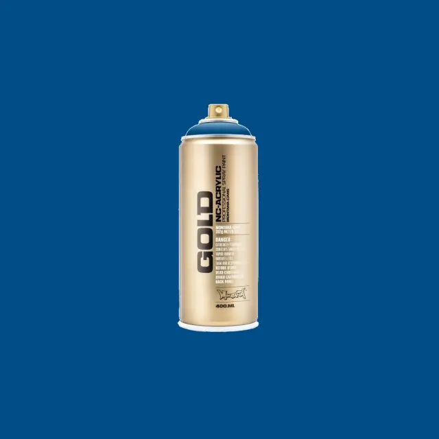 Montana Gold Spray Paint 400ml G5075 Signal Blue