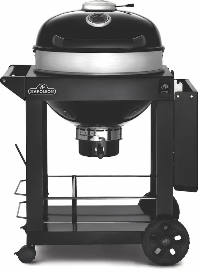 Ψησταριά Κάρβουνου Kettle PRO22 CART 57cm Με Βάση Και Ράφι - NAPOLEON 3