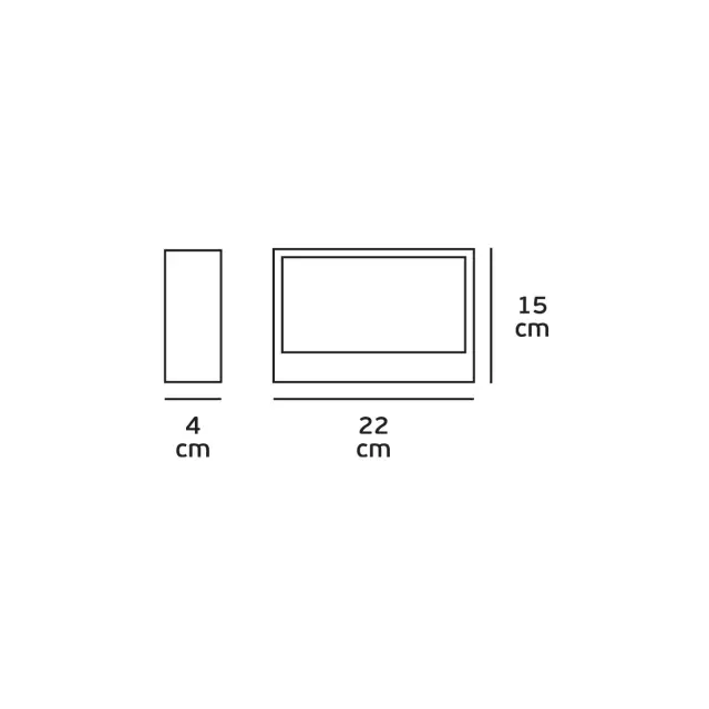 Lobe 09064 Φωτιστικό τοίχου γύψινο λευκό δυνατότητα βαφής Άσπρο 3