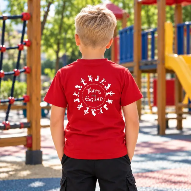 Παιδικό T-shirt Noshame® Κόκκινο - 162632J - 10Y