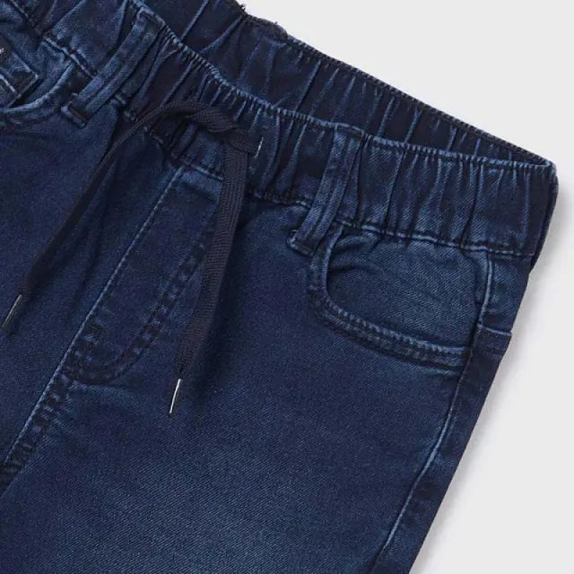 Junior 10 έως 18 ετών Παντελόνι τζιν jogger Better Cotton τζιν σκούρο - 16Ε 2