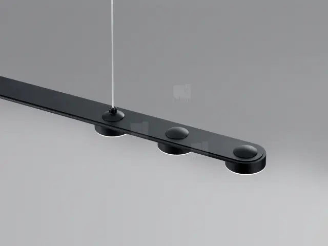 EIGHT Κρεμαστό Φωτιστικό LED Ματ Μαύρο 120cm Dimmable IP20 3