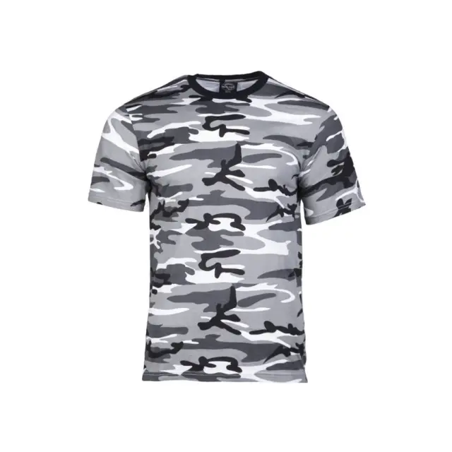 Mil-Tec Urban Camo T-Shirt-Μπλούζα Παραλλαγής για Τακτική -Καθημερινή Χρήση - Urban camo