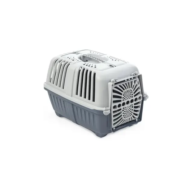 MPS Pratiko Plastica Box Μεταφοράς N1 για Ζωάκια έως 10Kg (48x32x33 cm) 33x48x32cm Μονόχρωμο